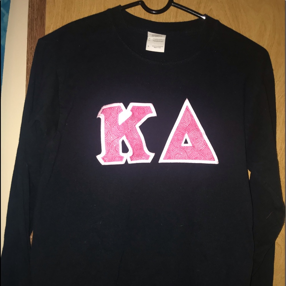 Kappa Delta Stitched Letter long sleeve